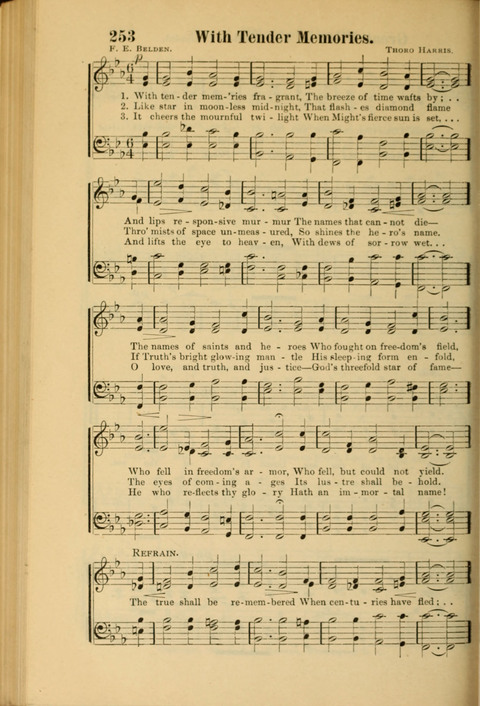 Echoes of Paradise: a choice collection of Christian hymns suitable for Sabbath schools and all other departments of religious work page 254