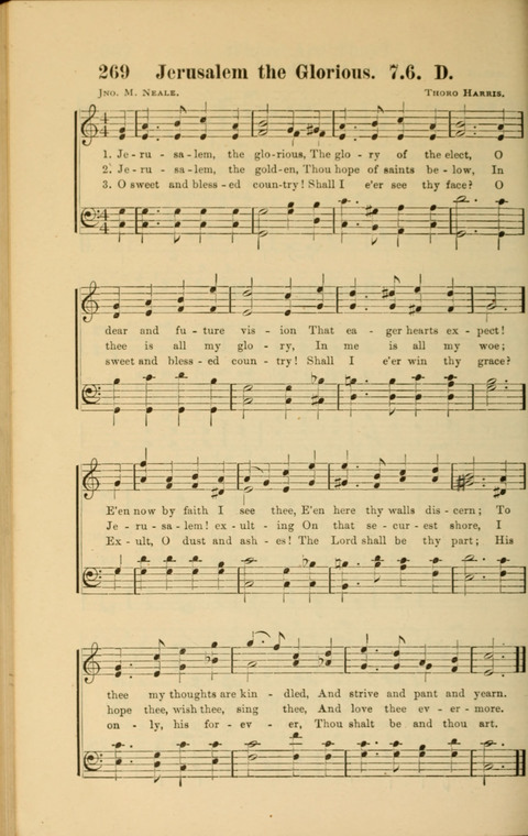 Echoes of Paradise: a choice collection of Christian hymns suitable for Sabbath schools and all other departments of religious work page 274