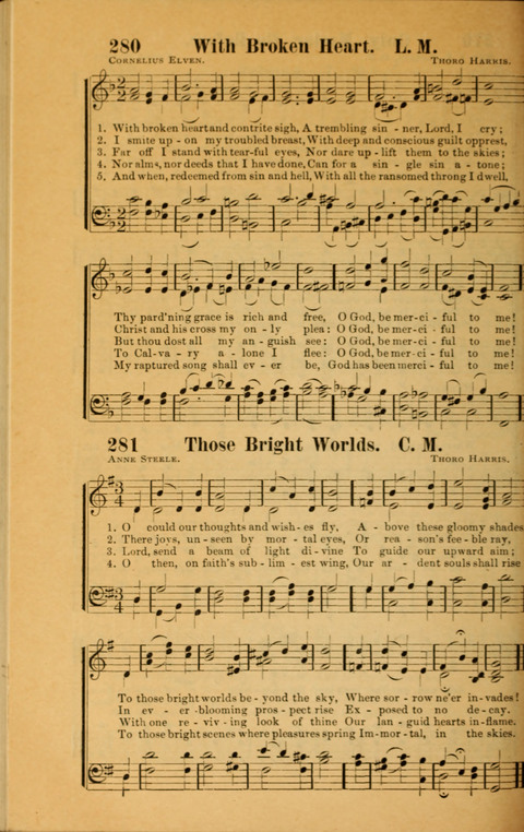 Echoes of Paradise: a choice collection of Christian hymns suitable for Sabbath schools and all other departments of religious work page 282