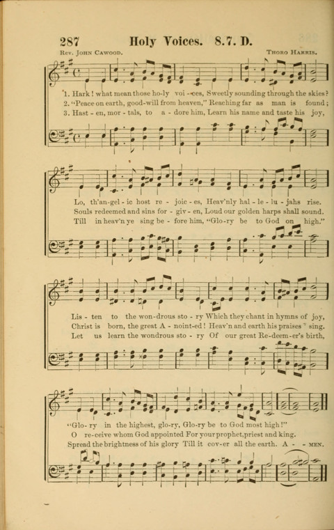 Echoes of Paradise: a choice collection of Christian hymns suitable for Sabbath schools and all other departments of religious work page 288