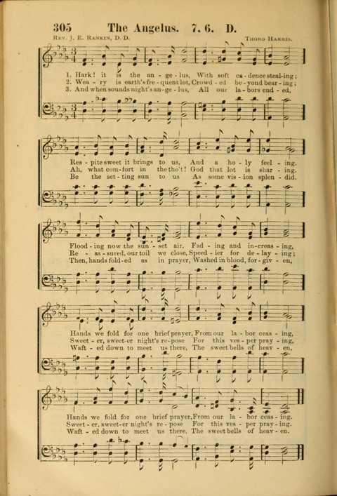 Echoes of Paradise: a choice collection of Christian hymns suitable for Sabbath schools and all other departments of religious work page 304