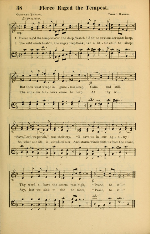 Echoes of Paradise: a choice collection of Christian hymns suitable for Sabbath schools and all other departments of religious work page 37