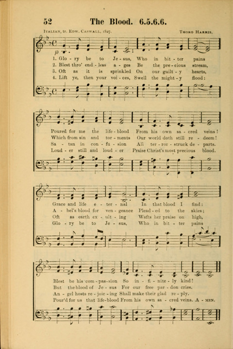 Echoes of Paradise: a choice collection of Christian hymns suitable for Sabbath schools and all other departments of religious work page 50