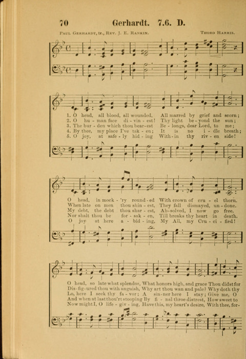 Echoes of Paradise: a choice collection of Christian hymns suitable for Sabbath schools and all other departments of religious work page 68