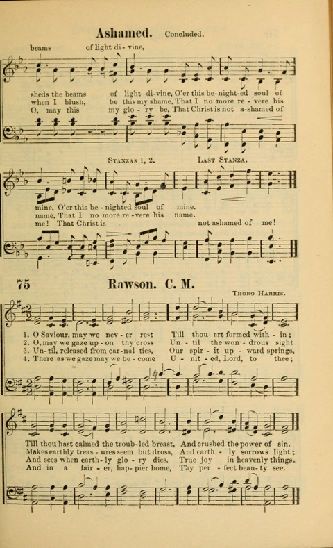 Echoes of Paradise: a choice collection of Christian hymns suitable for Sabbath schools and all other departments of religious work page 73