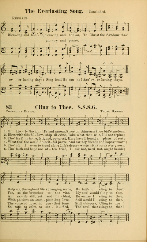 Echoes of Paradise: a choice collection of Christian hymns suitable for Sabbath schools and all other departments of religious work page 81