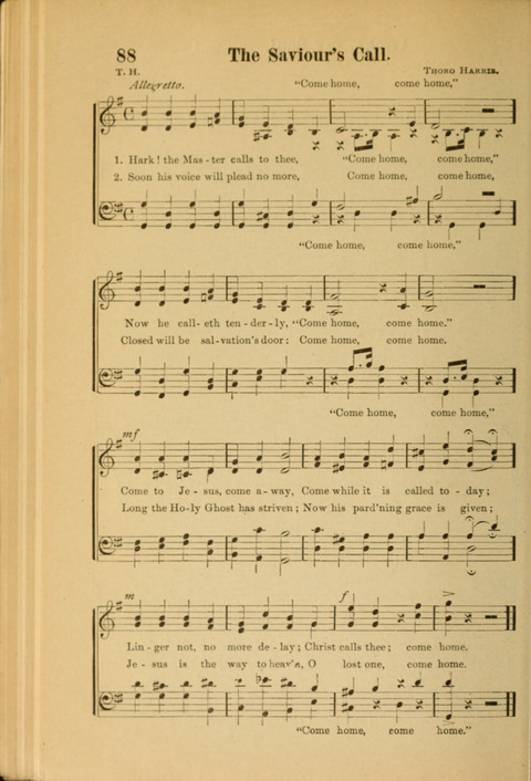 Echoes of Paradise: a choice collection of Christian hymns suitable for Sabbath schools and all other departments of religious work page 86