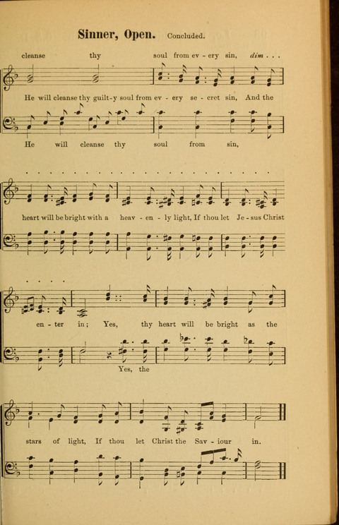 Echoes of Paradise: a choice collection of Christian hymns suitable for Sabbath schools and all other departments of religious work page 91