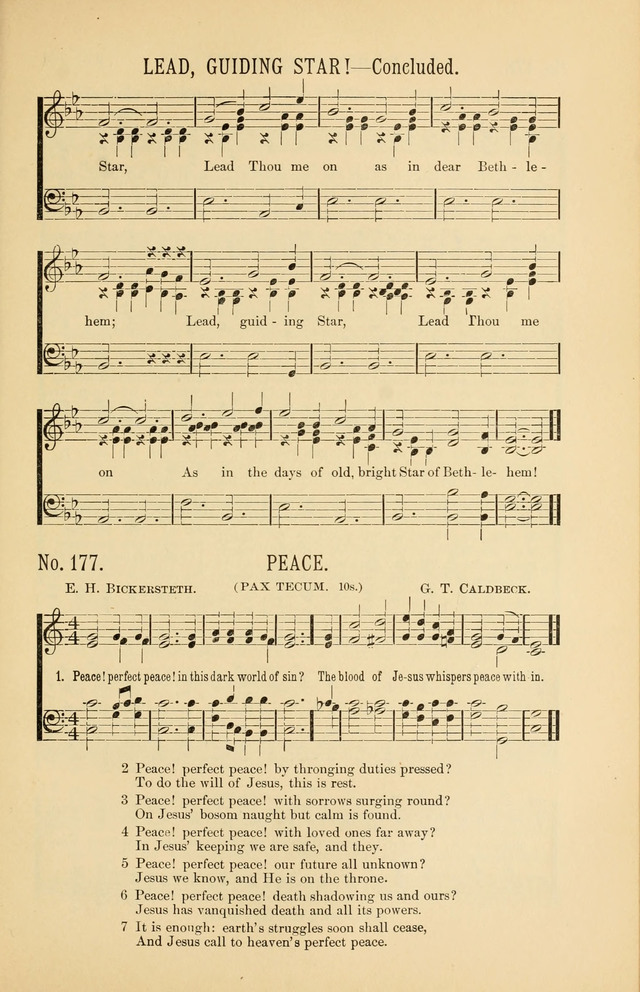 Exalted Praise: a twentieth century collection of sacred hymns for the church, Sunday school, and devotional meetings page 177