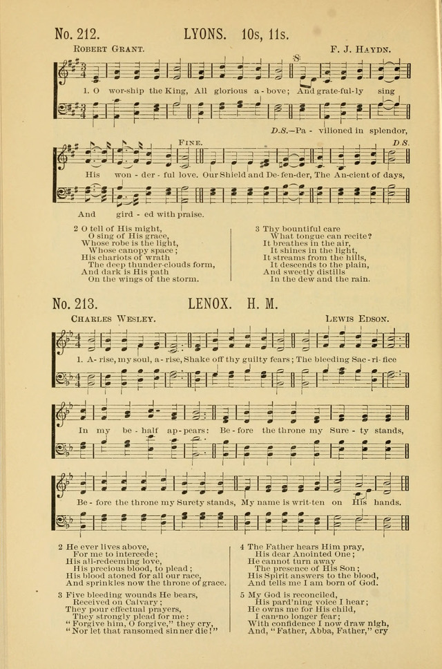 Exalted Praise: a twentieth century collection of sacred hymns for the church, Sunday school, and devotional meetings page 198