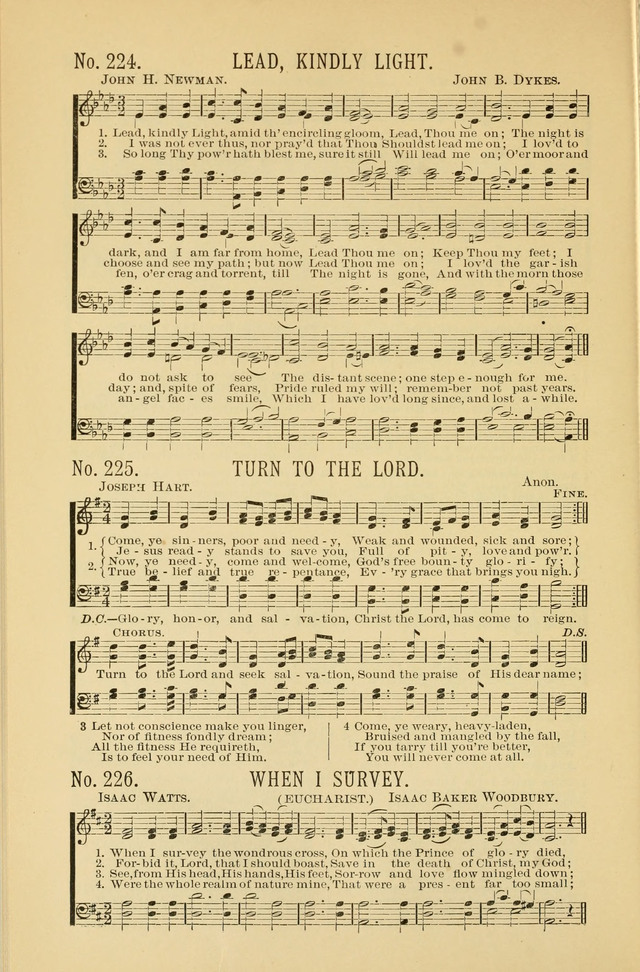 Exalted Praise: a twentieth century collection of sacred hymns for the church, Sunday school, and devotional meetings page 202