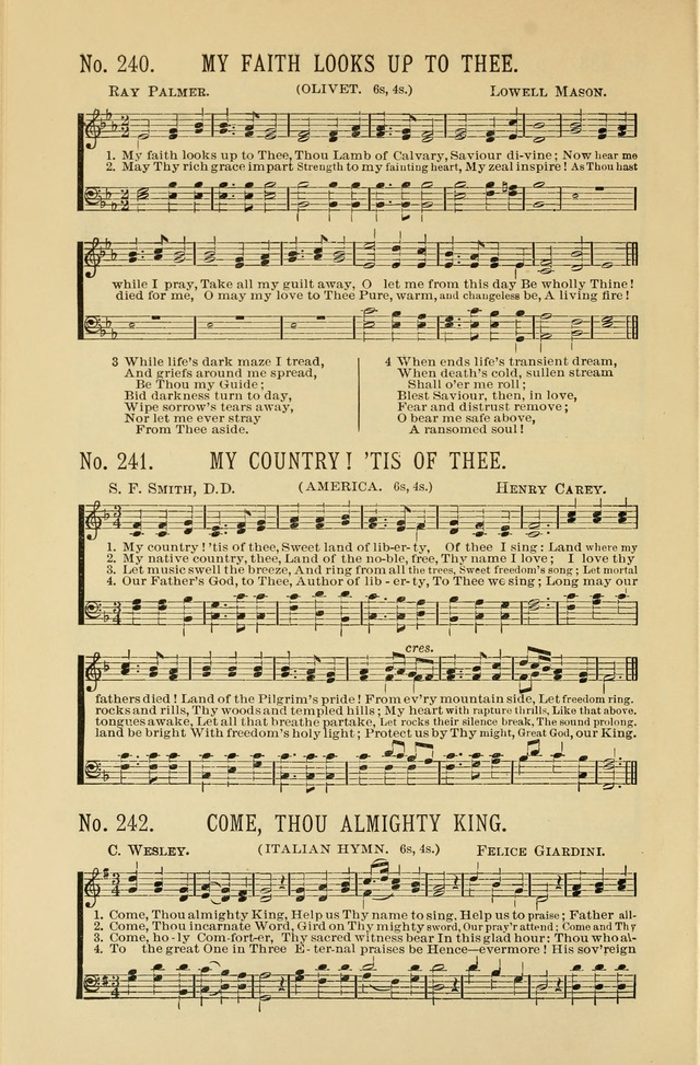 Exalted Praise: a twentieth century collection of sacred hymns for the church, Sunday school, and devotional meetings page 208