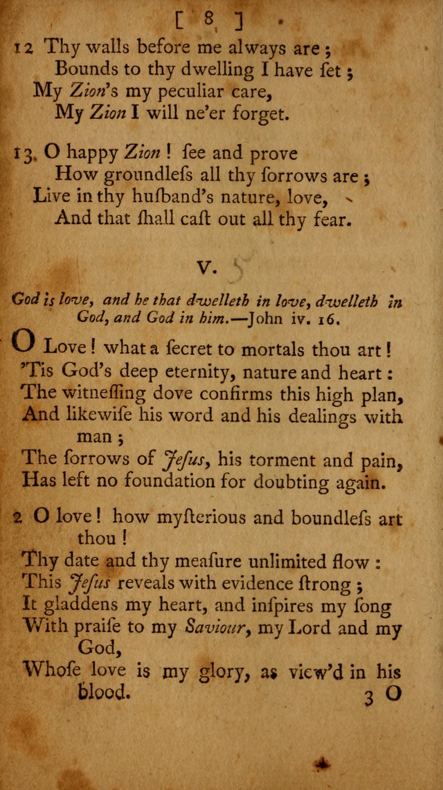 Evangelical Psalms, Hymns, and Spiritual Songs: selected from various authors; and published by a Committee of the Convention of the churches, believing in the restitution of all men... page 10