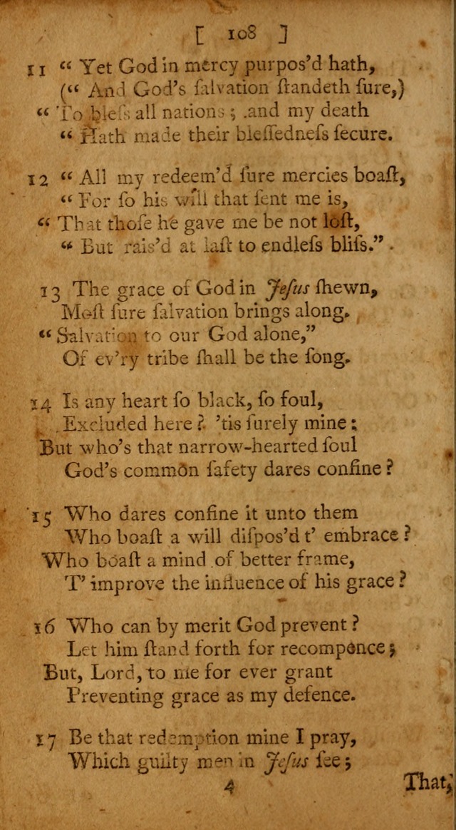 Evangelical Psalms, Hymns, and Spiritual Songs: selected from various authors; and published by a Committee of the Convention of the churches, believing in the restitution of all men... page 116