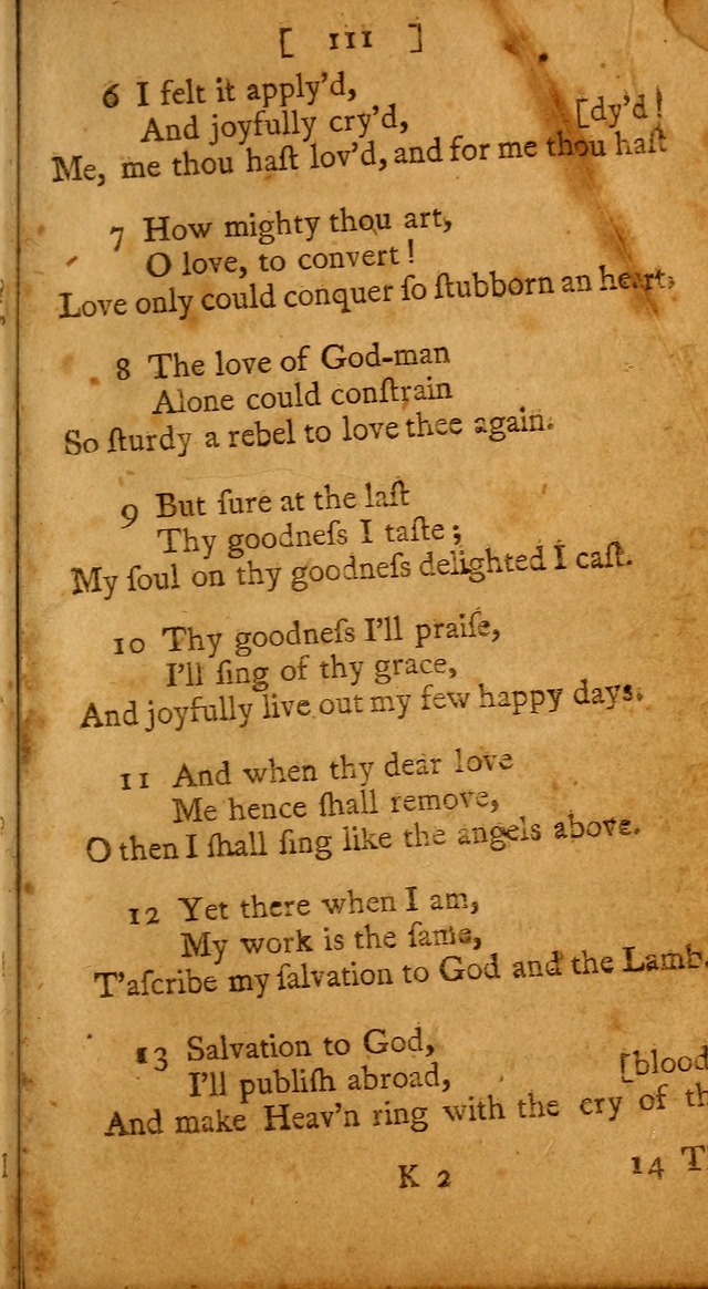 Evangelical Psalms, Hymns, and Spiritual Songs: selected from various authors; and published by a Committee of the Convention of the churches, believing in the restitution of all men... page 119