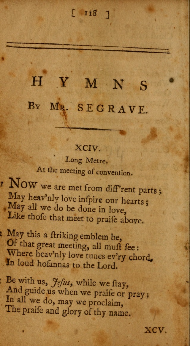 Evangelical Psalms, Hymns, and Spiritual Songs: selected from various authors; and published by a Committee of the Convention of the churches, believing in the restitution of all men... page 126