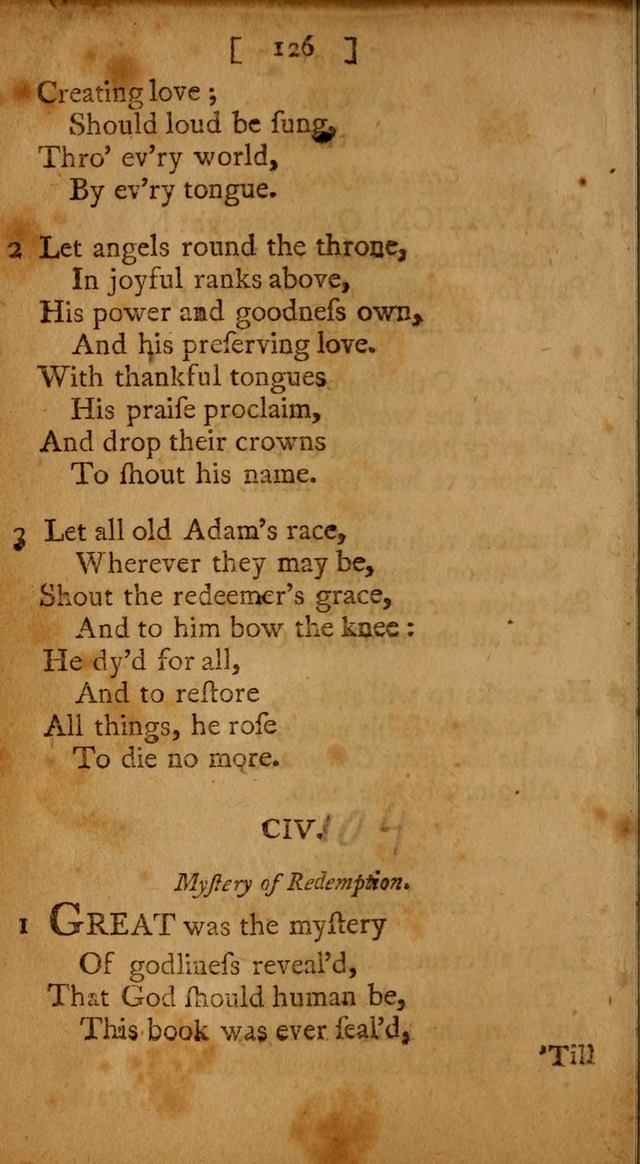 Evangelical Psalms, Hymns, and Spiritual Songs: selected from various authors; and published by a Committee of the Convention of the churches, believing in the restitution of all men... page 134