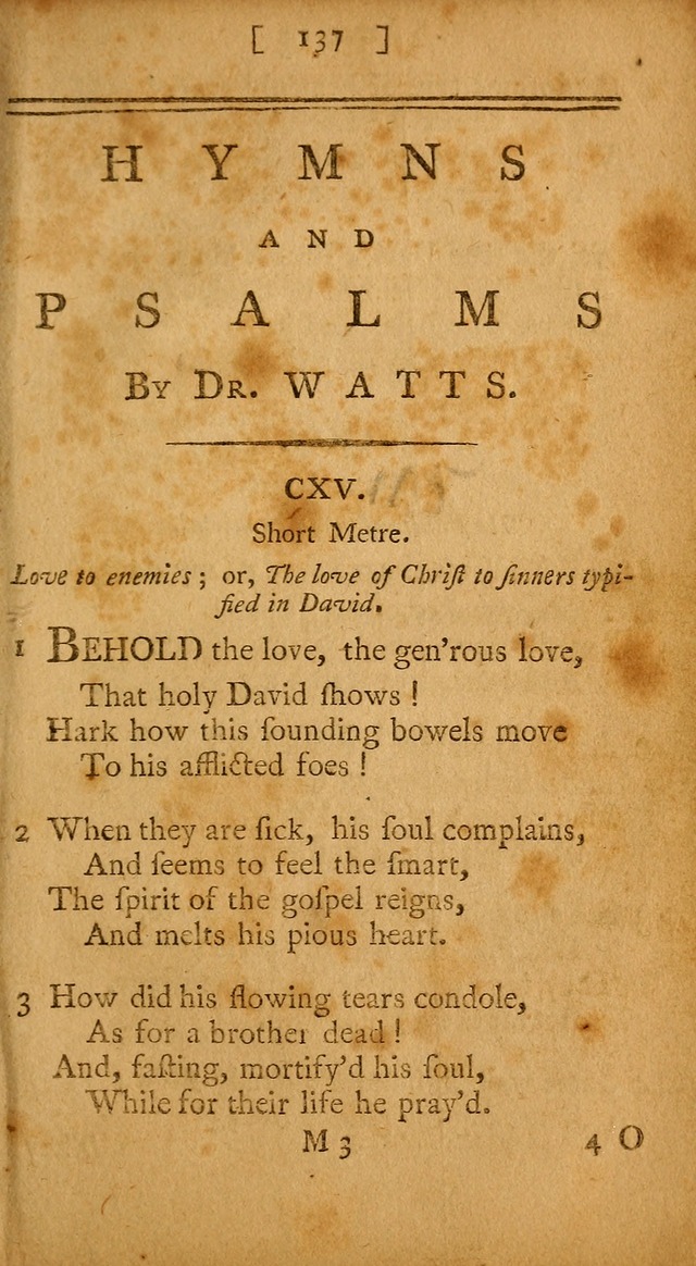 Evangelical Psalms, Hymns, and Spiritual Songs: selected from various authors; and published by a Committee of the Convention of the churches, believing in the restitution of all men... page 145