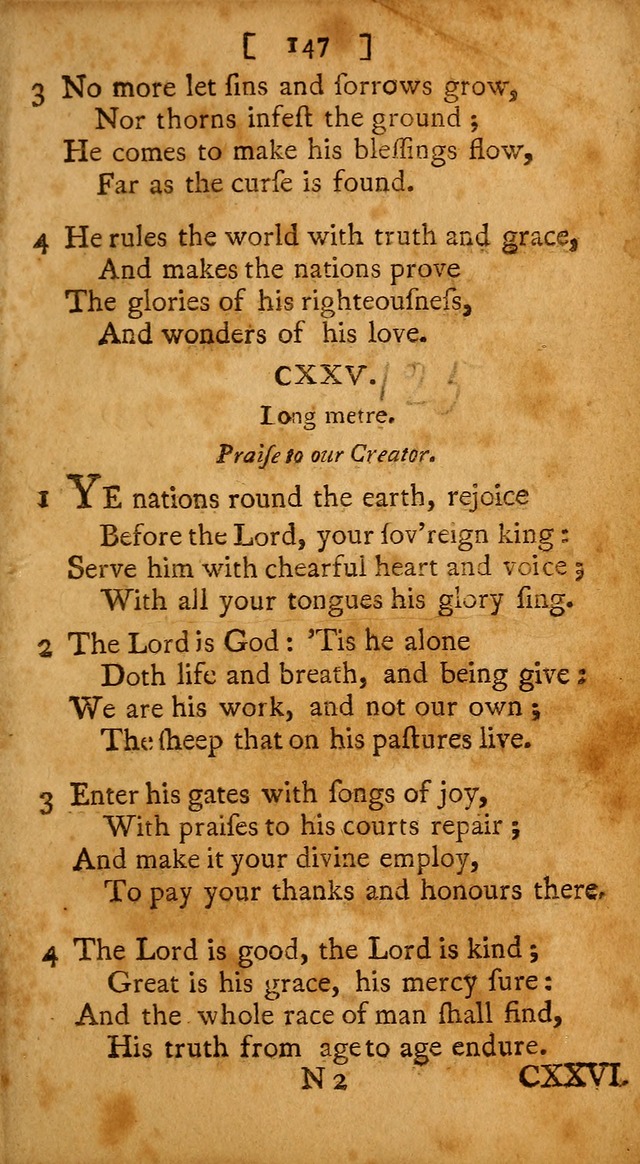 Evangelical Psalms, Hymns, and Spiritual Songs: selected from various authors; and published by a Committee of the Convention of the churches, believing in the restitution of all men... page 155