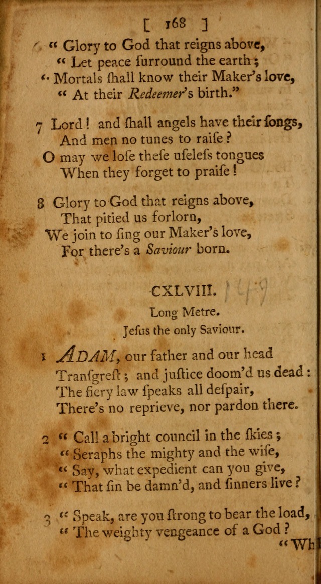 Evangelical Psalms, Hymns, and Spiritual Songs: selected from various authors; and published by a Committee of the Convention of the churches, believing in the restitution of all men... page 176