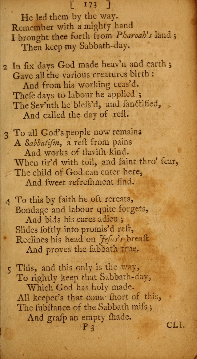 Evangelical Psalms, Hymns, and Spiritual Songs: selected from various authors; and published by a Committee of the Convention of the churches, believing in the restitution of all men... page 181