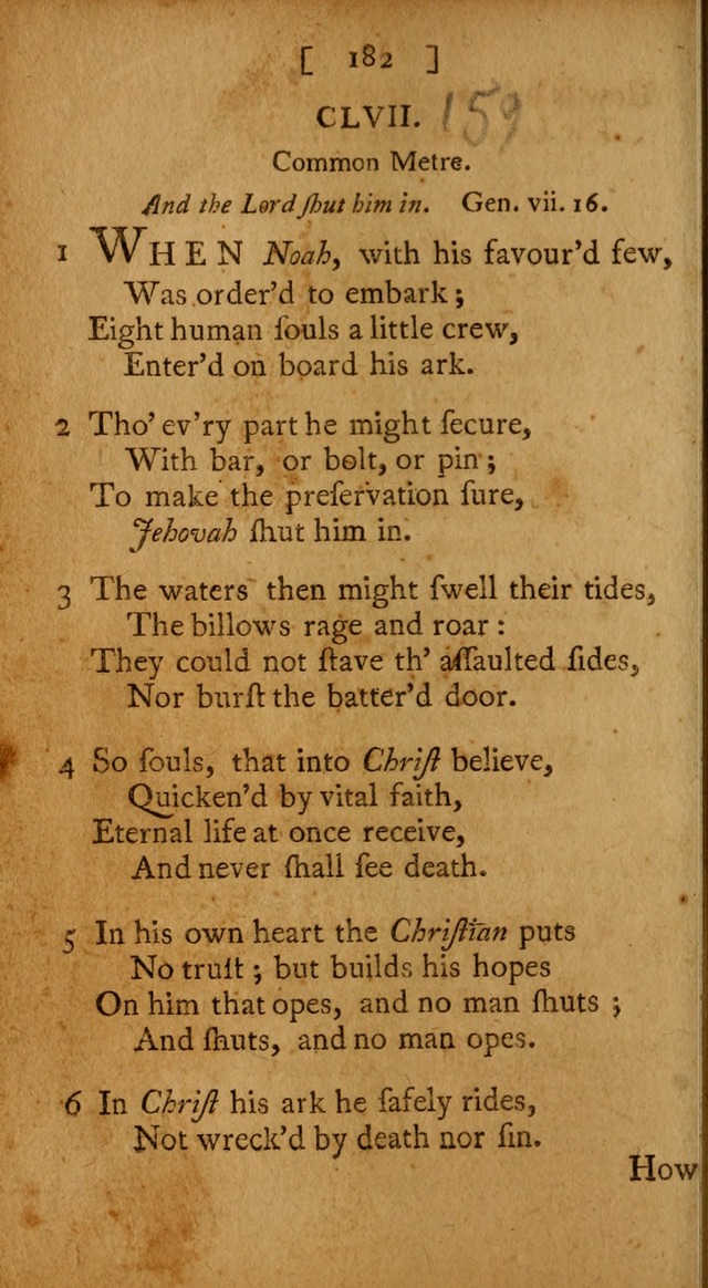 Evangelical Psalms, Hymns, and Spiritual Songs: selected from various authors; and published by a Committee of the Convention of the churches, believing in the restitution of all men... page 190