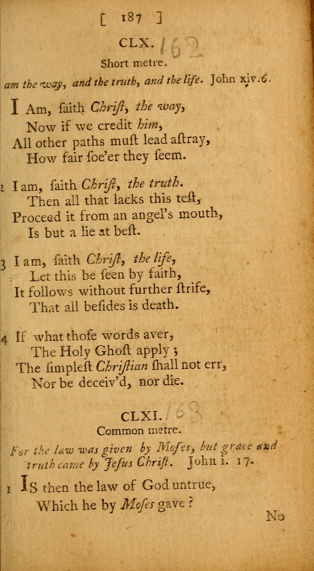 Evangelical Psalms, Hymns, and Spiritual Songs: selected from various authors; and published by a Committee of the Convention of the churches, believing in the restitution of all men... page 195