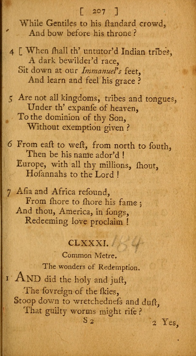 Evangelical Psalms, Hymns, and Spiritual Songs: selected from various authors; and published by a Committee of the Convention of the churches, believing in the restitution of all men... page 215