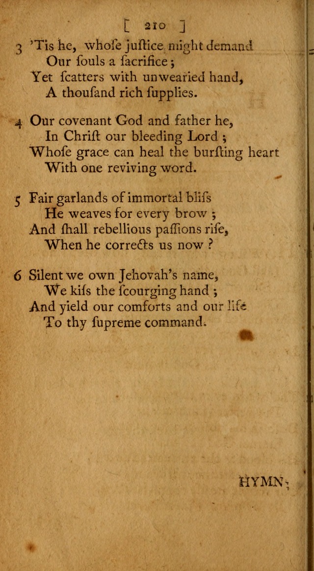 Evangelical Psalms, Hymns, and Spiritual Songs: selected from various authors; and published by a Committee of the Convention of the churches, believing in the restitution of all men... page 218