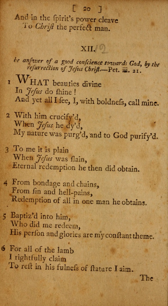 Evangelical Psalms, Hymns, and Spiritual Songs: selected from various authors; and published by a Committee of the Convention of the churches, believing in the restitution of all men... page 28