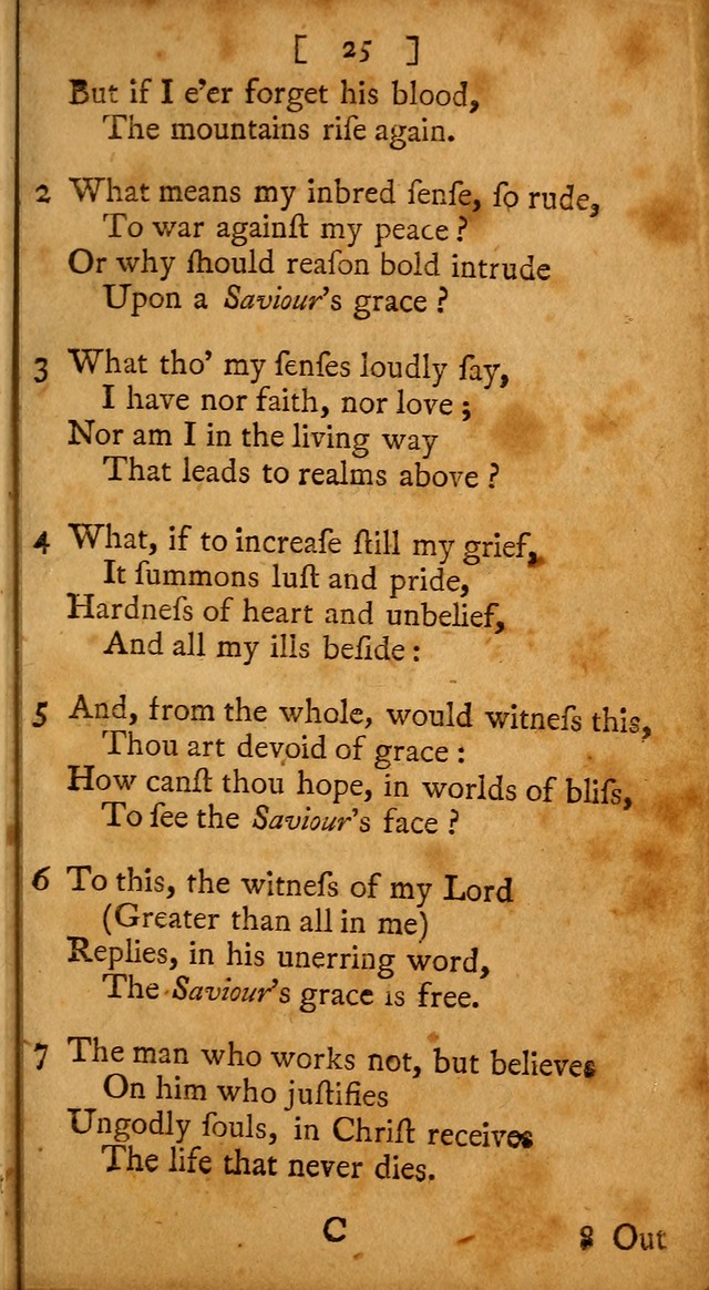 Evangelical Psalms, Hymns, and Spiritual Songs: selected from various authors; and published by a Committee of the Convention of the churches, believing in the restitution of all men... page 33