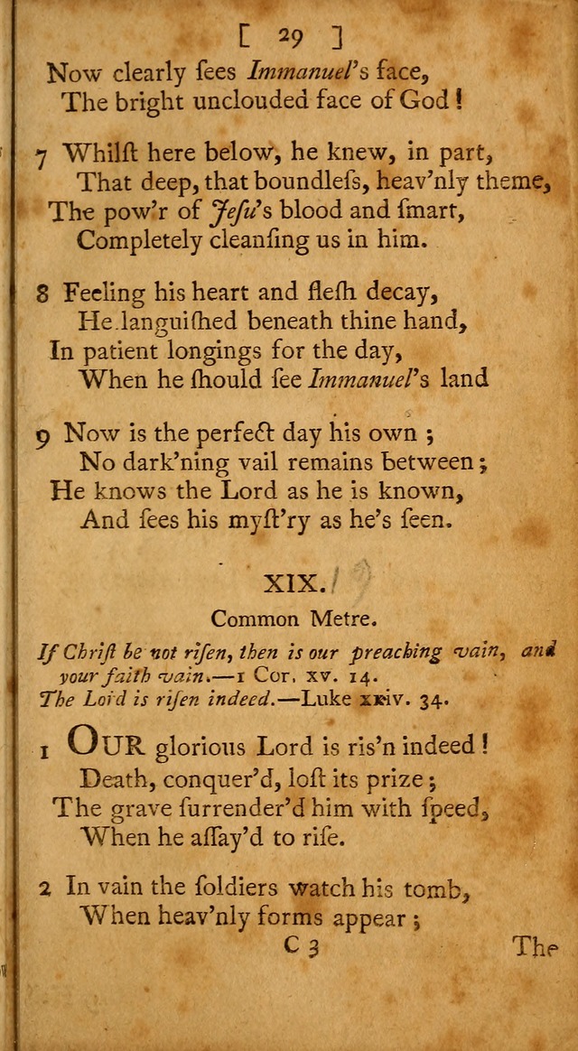 Evangelical Psalms, Hymns, and Spiritual Songs: selected from various authors; and published by a Committee of the Convention of the churches, believing in the restitution of all men... page 37