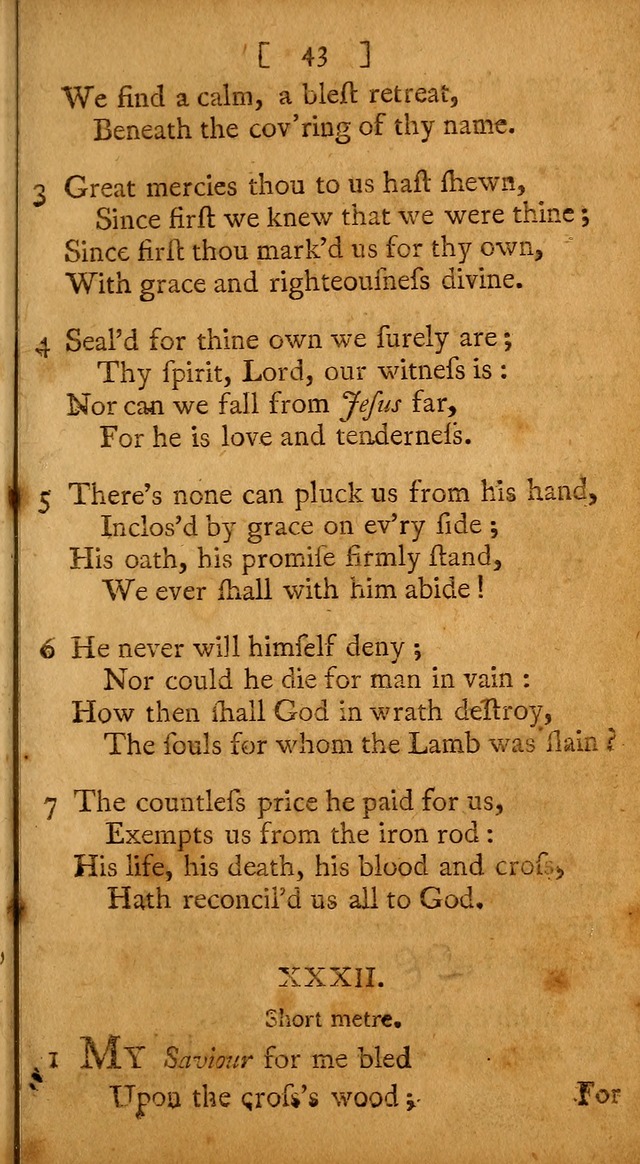 Evangelical Psalms, Hymns, and Spiritual Songs: selected from various authors; and published by a Committee of the Convention of the churches, believing in the restitution of all men... page 51