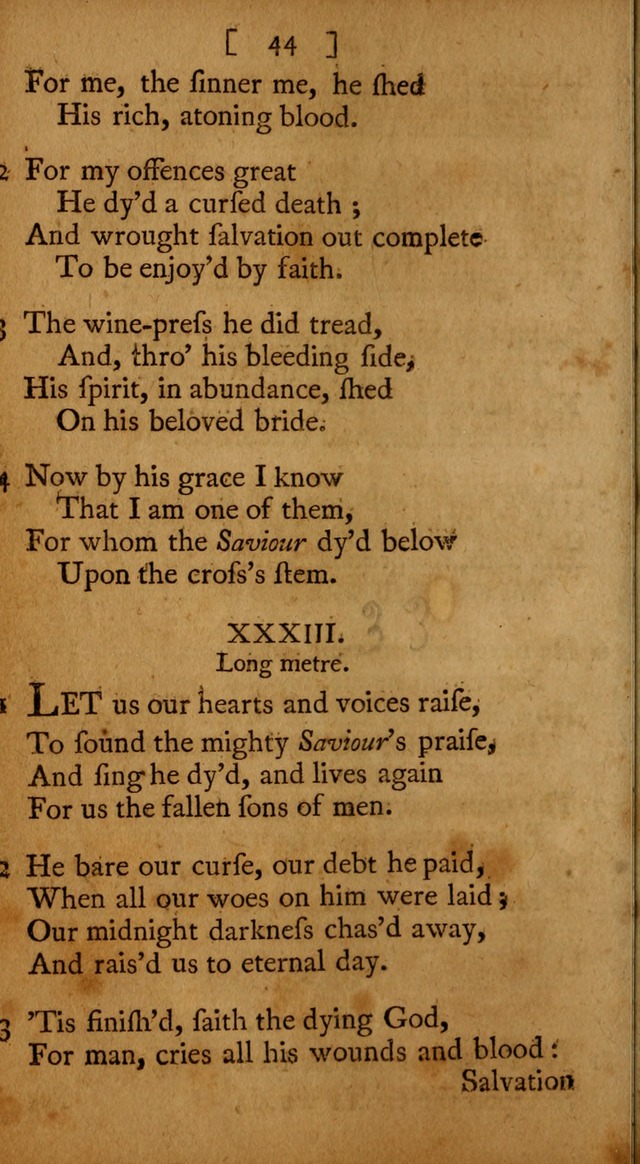 Evangelical Psalms, Hymns, and Spiritual Songs: selected from various authors; and published by a Committee of the Convention of the churches, believing in the restitution of all men... page 52