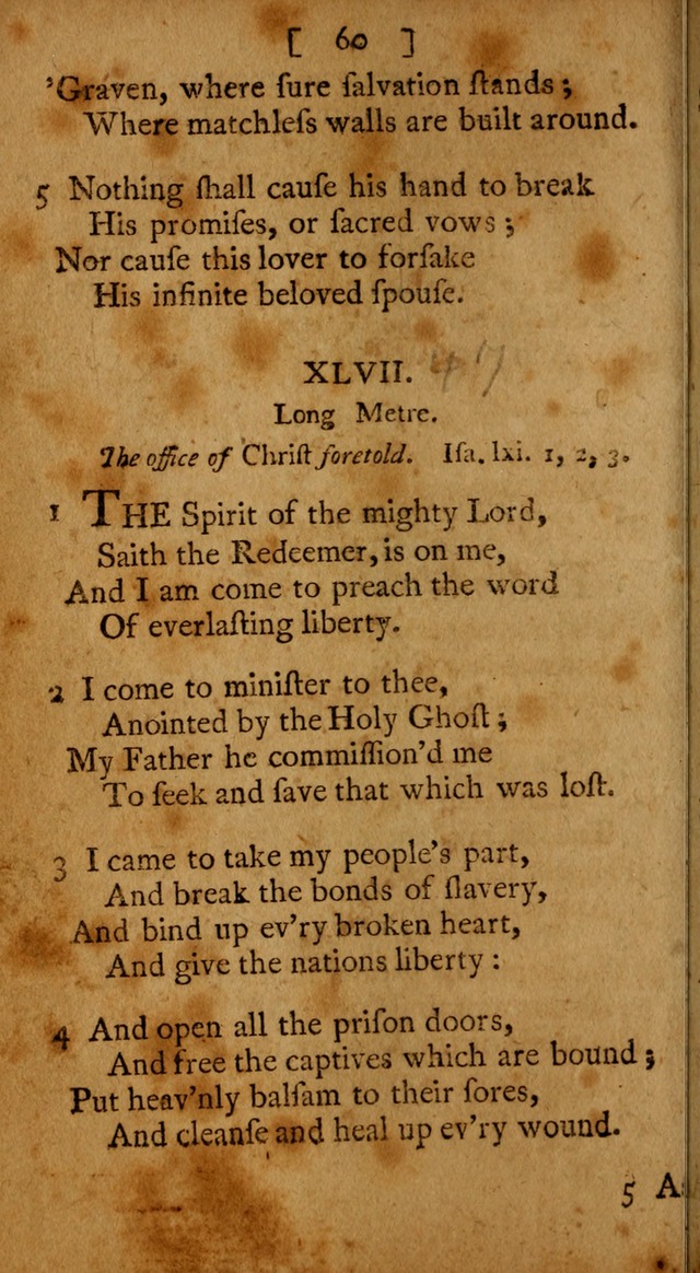 Evangelical Psalms, Hymns, and Spiritual Songs: selected from various authors; and published by a Committee of the Convention of the churches, believing in the restitution of all men... page 68