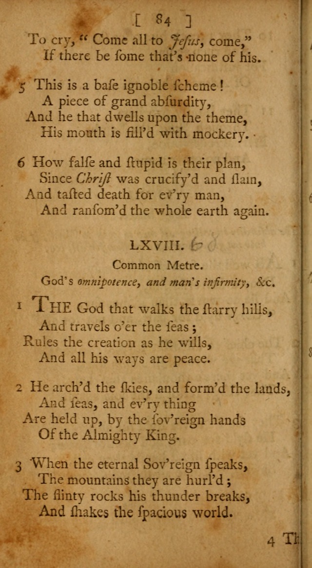 Evangelical Psalms, Hymns, and Spiritual Songs: selected from various authors; and published by a Committee of the Convention of the churches, believing in the restitution of all men... page 92