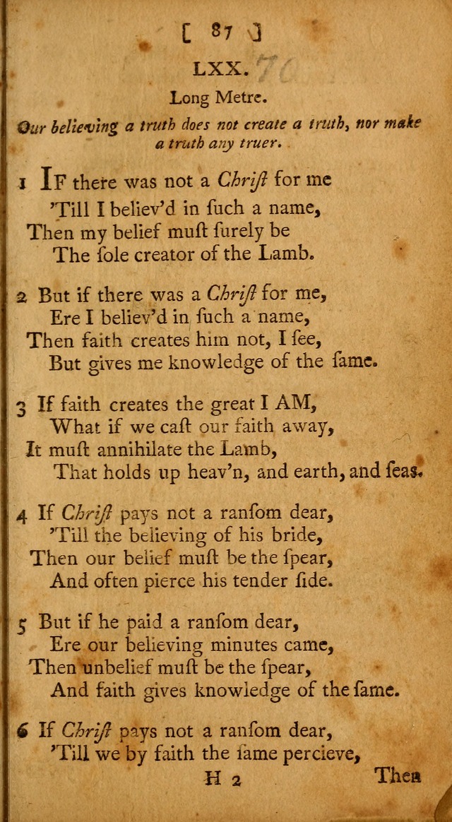 Evangelical Psalms, Hymns, and Spiritual Songs: selected from various authors; and published by a Committee of the Convention of the churches, believing in the restitution of all men... page 95