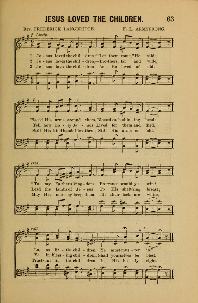 Exalted Praise: a New Collection of Hymns and Tunes page 61