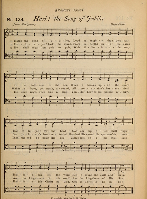 Evangel Songs: words and music, suitable for all services of sacred song page 111