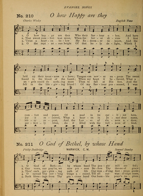 Evangel Songs: words and music, suitable for all services of sacred song page 174