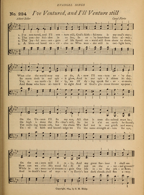 Evangel Songs: words and music, suitable for all services of sacred song page 183