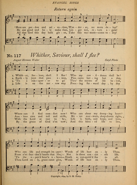 Evangel Songs: words and music, suitable for all services of sacred song page 97