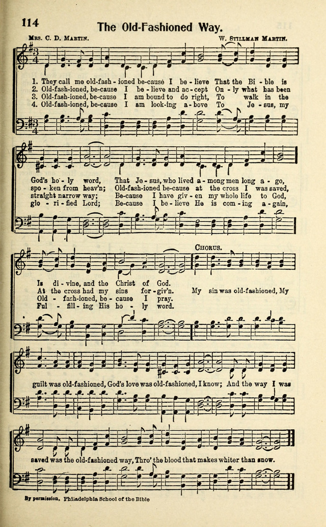 Evangelistic Songs page 107