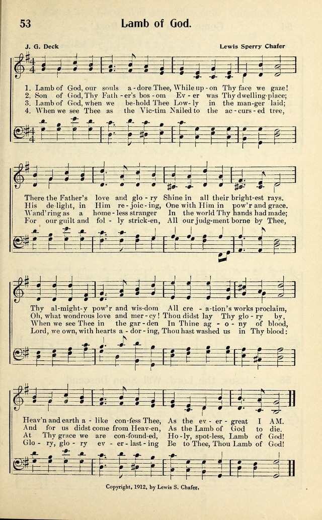 Evangelistic Songs page 53