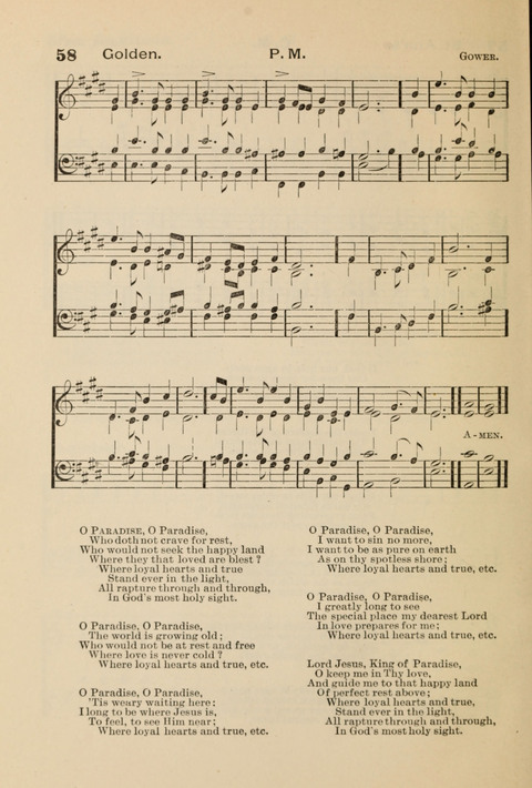 An Evening Service Book: for evensong, missions, Sunday schools, family prayer, etc. page 100