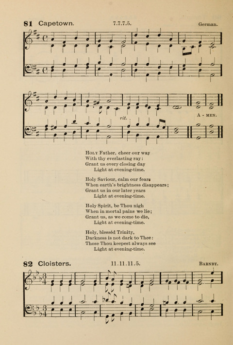 An Evening Service Book: for evensong, missions, Sunday schools, family prayer, etc. page 126