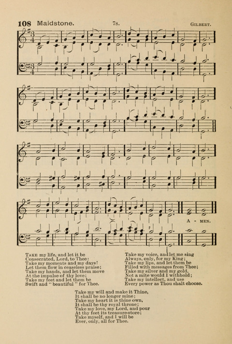 An Evening Service Book: for evensong, missions, Sunday schools, family prayer, etc. page 156