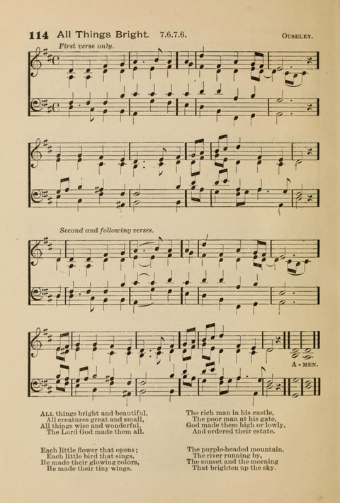 An Evening Service Book: for evensong, missions, Sunday schools, family prayer, etc. page 162