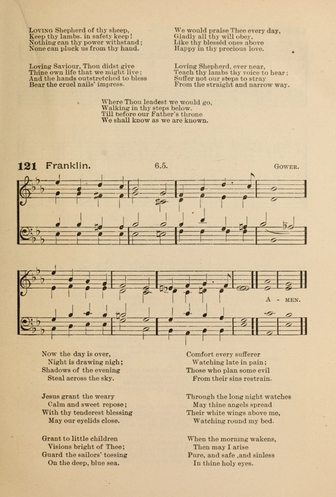 An Evening Service Book: for evensong, missions, Sunday schools, family prayer, etc. page 169