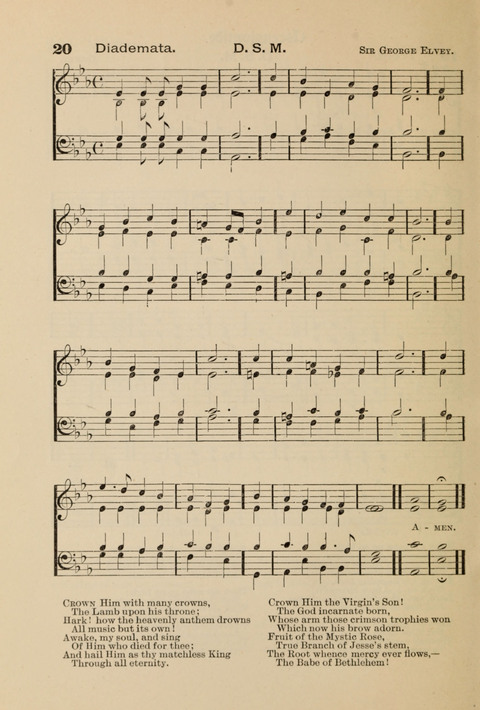 An Evening Service Book: for evensong, missions, Sunday schools, family prayer, etc. page 62